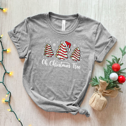 Kringle Krate Christmas Store “Oh Christmas Tree” Cake T-shirt