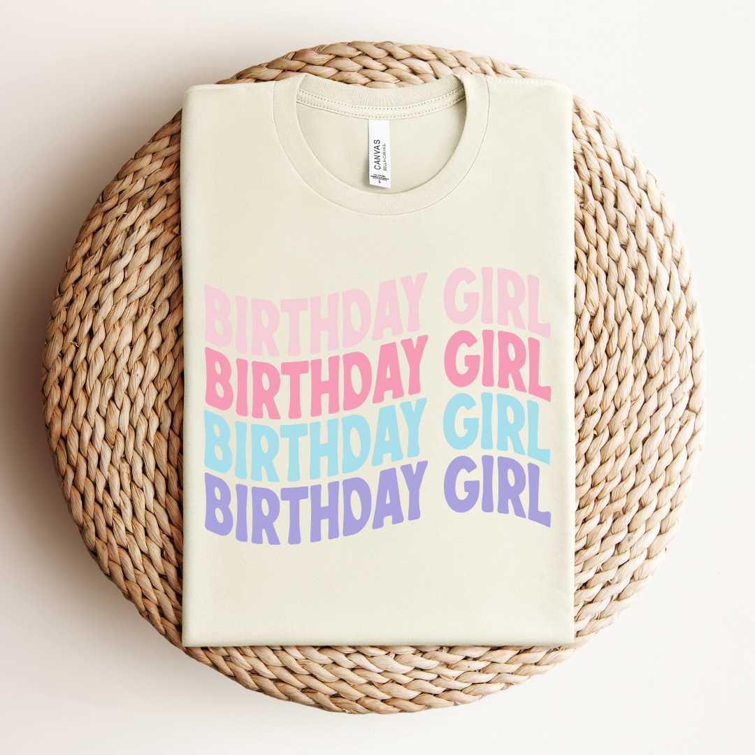 Kringle Krate Christmas Store Birthday Girl T-Shirt