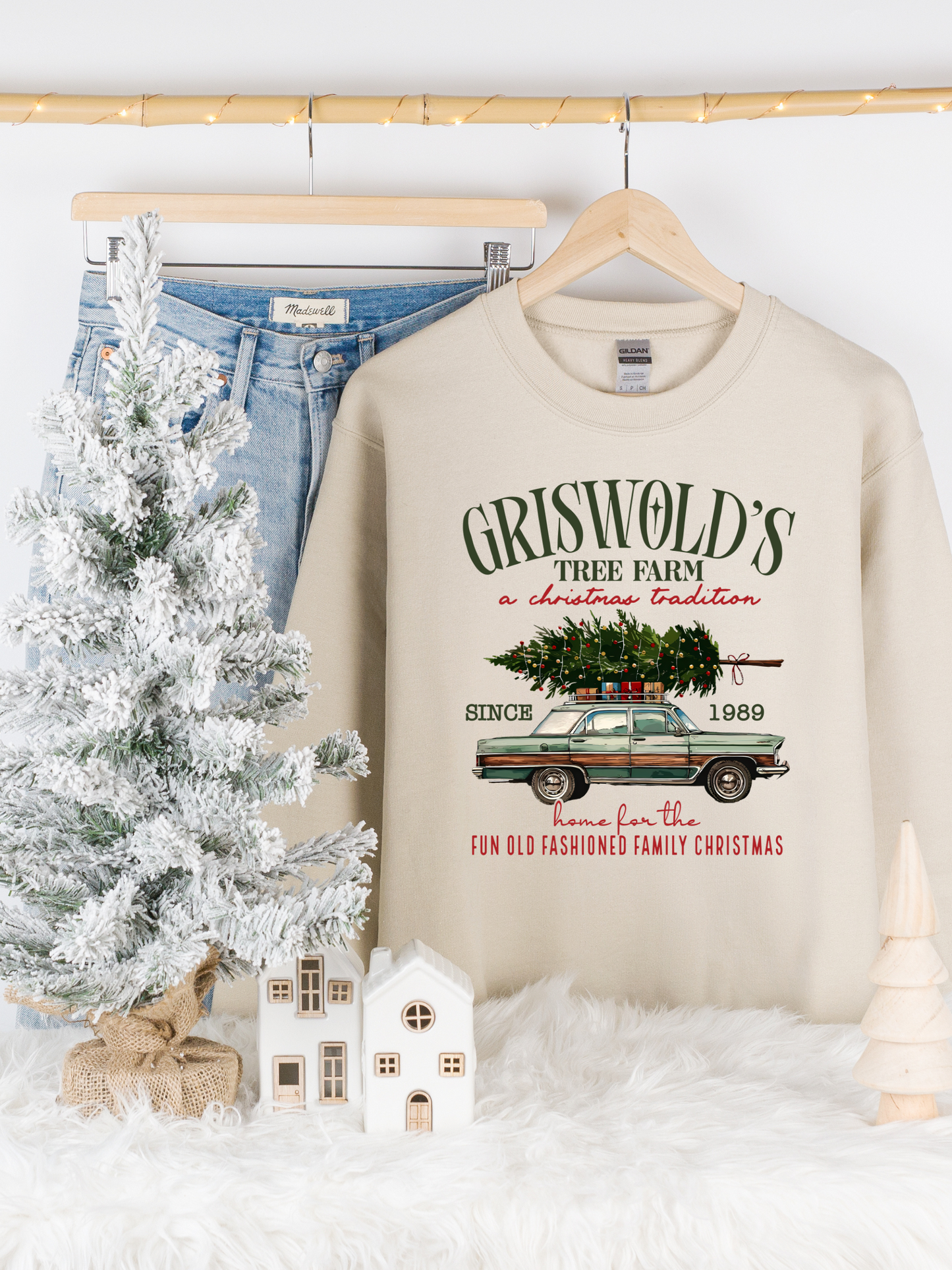 Griswold's Christmas Tree Farm Crewneck Sweatshirt