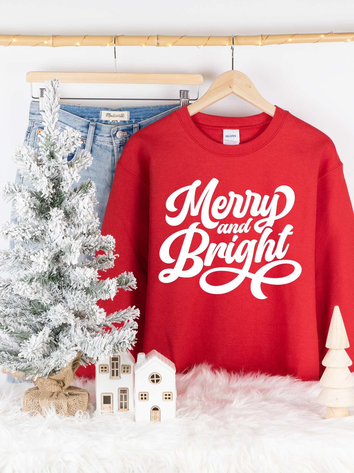 Merry & Bright Crewneck Sweatshirt