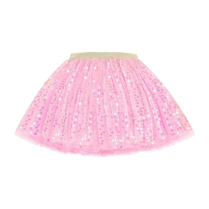 Pink Sequin Tutu Skirt for Girls