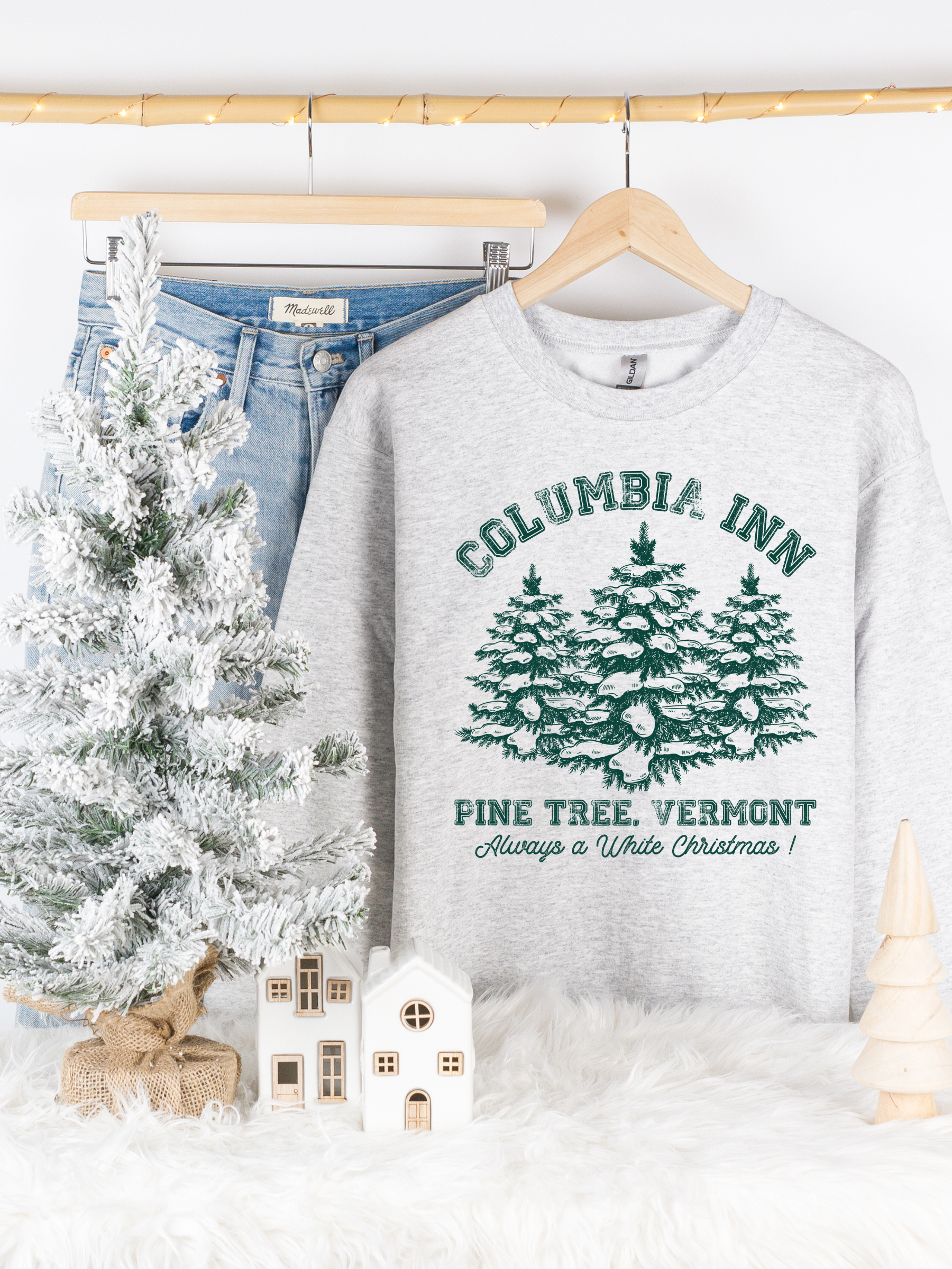 Kringle Krate Christmas Store Columbia Inn Crewneck Sweatshirt