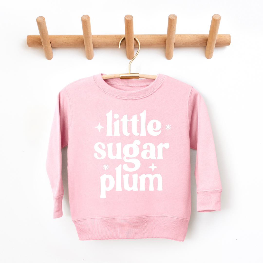 Kringle Krate Christmas Store Little Sugar Plum Toddler Crewneck Sweatshirt