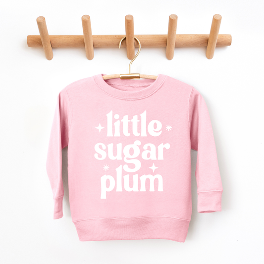 Kringle Krate Christmas Store Little Sugar Plum Toddler Crewneck Sweatshirt