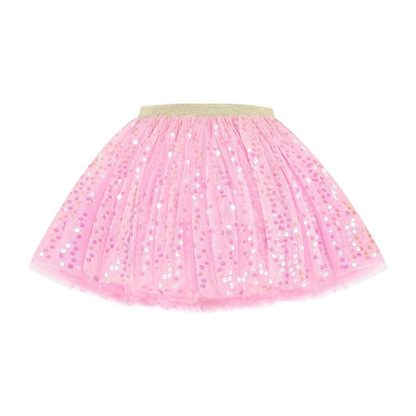 Kringle Krate Christmas Store Pink Sequin Tutu Skirt for Girls