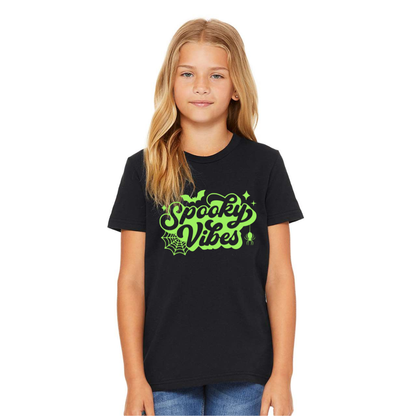 Kringle Krate Christmas Store Spooky Vibes Glow in the Dark T-Shirt